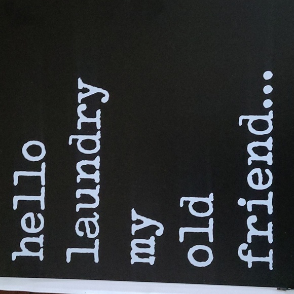 🧺 Metal & Wood Laundry Room Sign - Picture 2 of 5